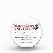 MCU Outstanding Achievement Award