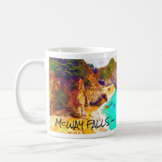 McWAY FALLS ~ BIG SUR  CA Mug