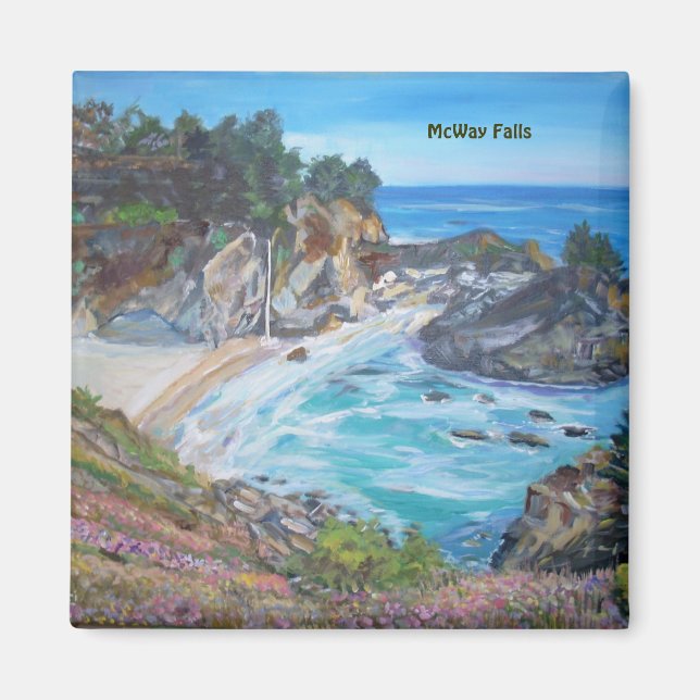 McWay Falls, Big Sur - Magnet (Front)