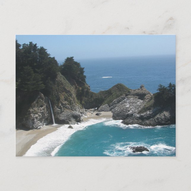 McWay Falls- Big Sur Postcard (Front)