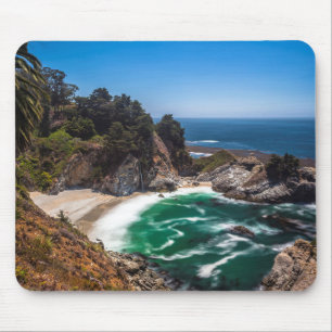 Mcway Falls in Julia Pfeiffer Burns state park Mouse Pad