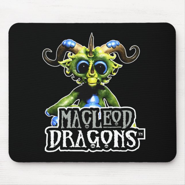 MD Green Dragon Mousepad (Front)