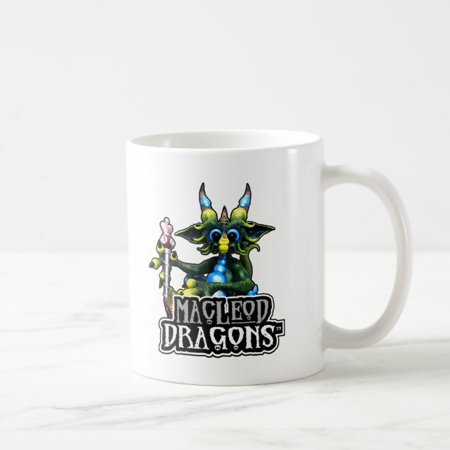 MD Green Treasure Dragon 11oz. Mug (Right)