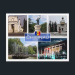 MD Moldova - Chisinau - Postcard<br><div class="desc">Travels and PostCard Here is the memory of your holiday in Moldova. This image contains a representation of the following places: Chisinau - Arch of Trionph - Stephen the Great Statue - National Museum ofHistory of Moldova - Fountain in Central Park - National Opera and Ballet Theatre. Impress friends and...</div>