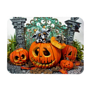 MD Pumpkin Dragon 3" x 4" Photo Magnet
