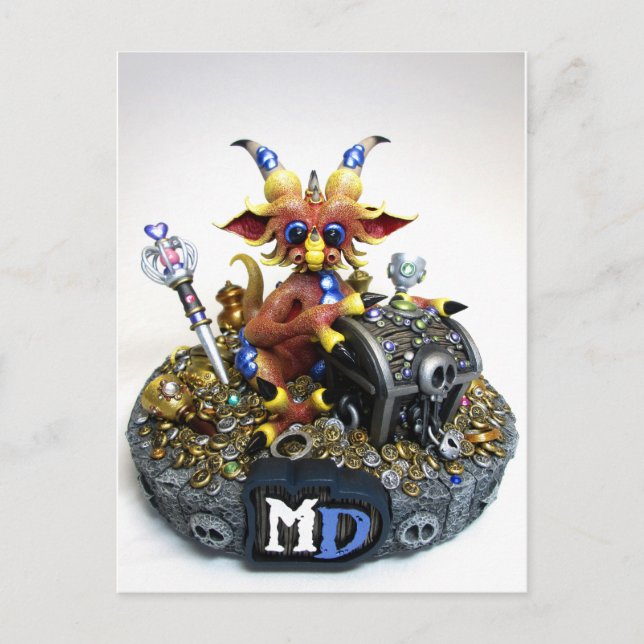 MD Treasure Dragon Postcard (Front)