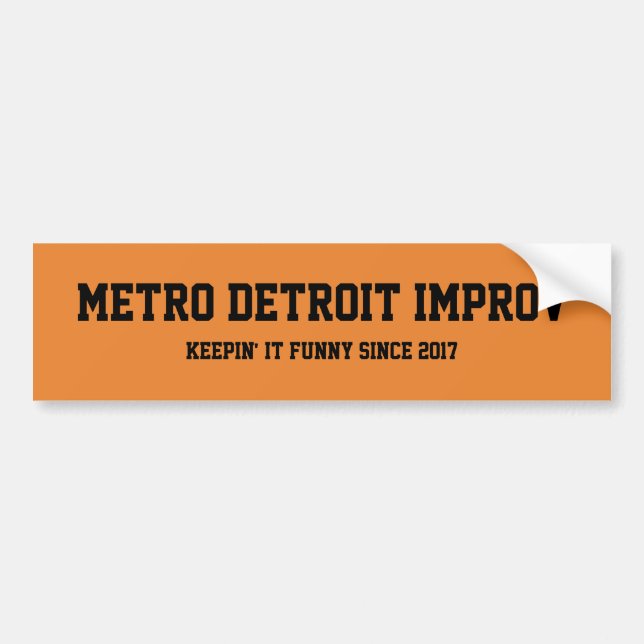 MDI Bumper Sticker (Front)