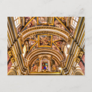 Mdina Cathedral Malta Holiday Postcard