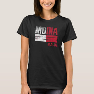 Mdina Malta Flag Maltese Mens Womens Kids T-Shirt