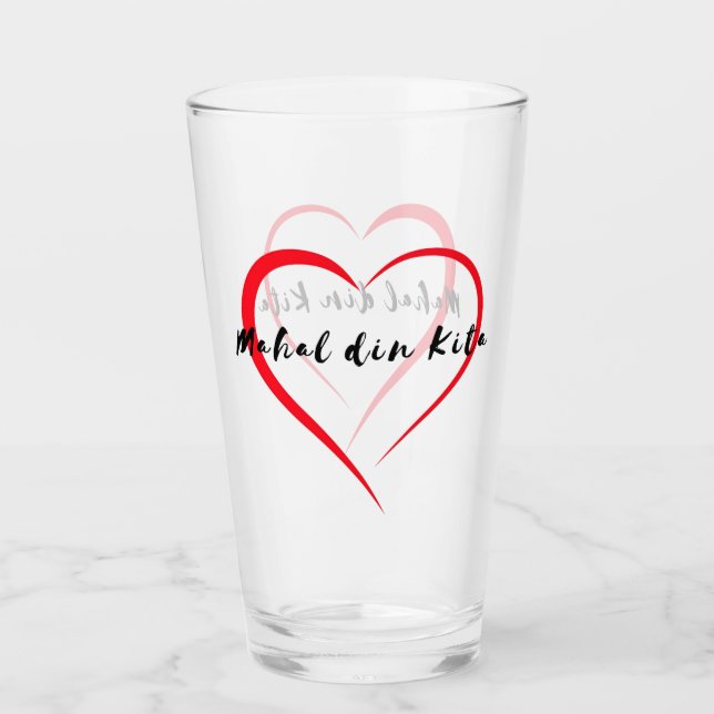 MDK Glass Tumbler (Front)