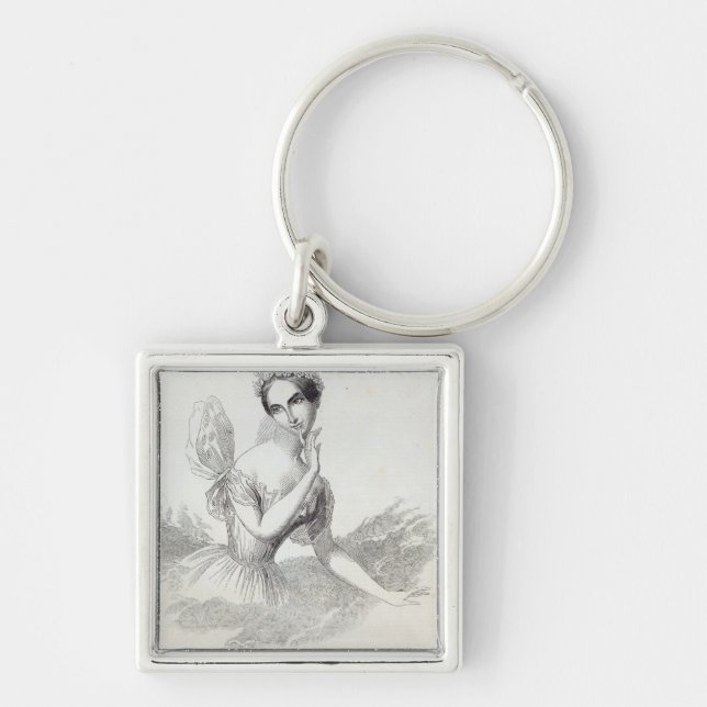 Mdlle Lucile Grahn Key Ring (Front)
