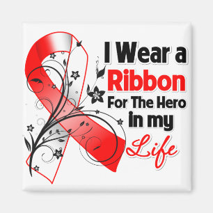 MDS Ribbon Hero in My Life Magnet