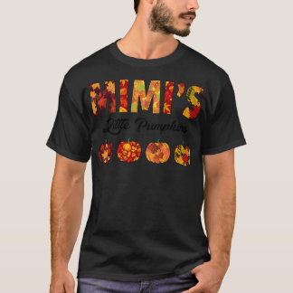 ME1 Mimis Little Pumpkin Maple Leaf Autumn Hallowe T-Shirt
