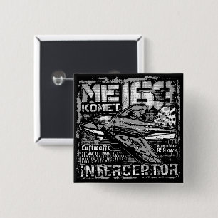 Me 163 Komet 15 Cm Square Badge