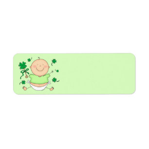 Me 1st St. Paddy's Day Label Return Address Label
