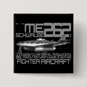 Me 262 Schwalbe 15 Cm Square Badge