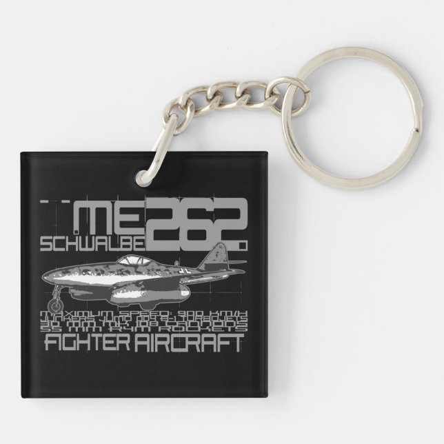 Me 262 Schwalbe Key Ring (Back)