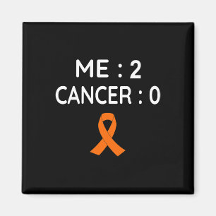 Me 2 Cancer 0 Leukaemia Awareness Magnet
