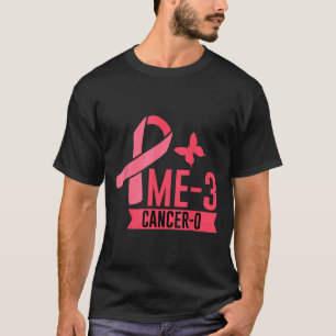 Me 3 Cancer 0 Survivor Inspiration Journey - T-Shirt