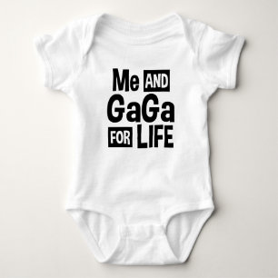 Me And GaGa For Life Baby Bodysuit