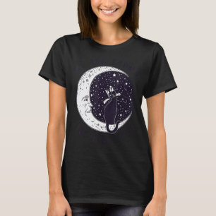 Me And Karma Cat Vibe Like That Humour Sarcastic C T-Shirt