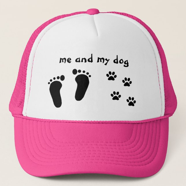 Me and My Dog Trucker Hat (Front)