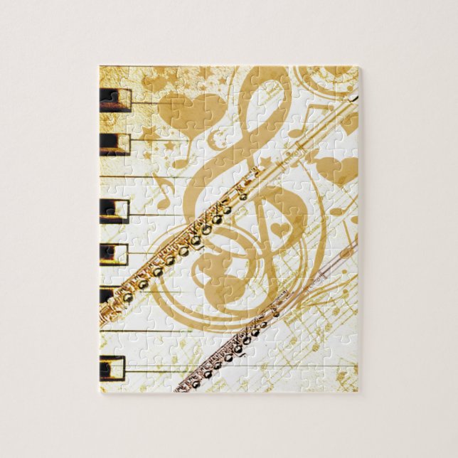 Me and my Flutes_ Jigsaw Puzzle (Vertical)