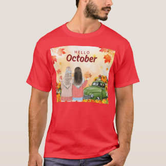 Me and my friend in October gift T-Shirt