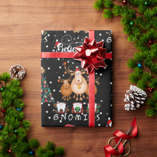 Me and My Gnomies On Christmas Wrapping Paper