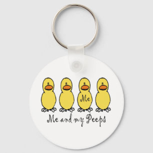 Me and My Peeps Key Ring