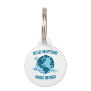 Me and My Tummy Against the World (MALS) Pet Tag