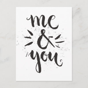 Me And You Postcard