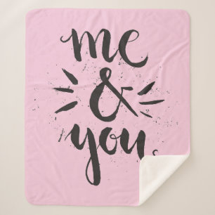 Me And You Sherpa Blanket