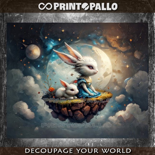 Me and you, the last of us Rabbits  Tissue Paper (Creator Uploaded)