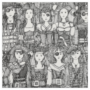 me beauties black white fabric
