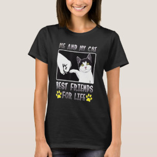 Me & Cat Best Friends For Life, Dad-dy Mom-my Boy T-Shirt