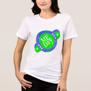 Me Day Graphic T-Shirt Tri-Blend Shirt