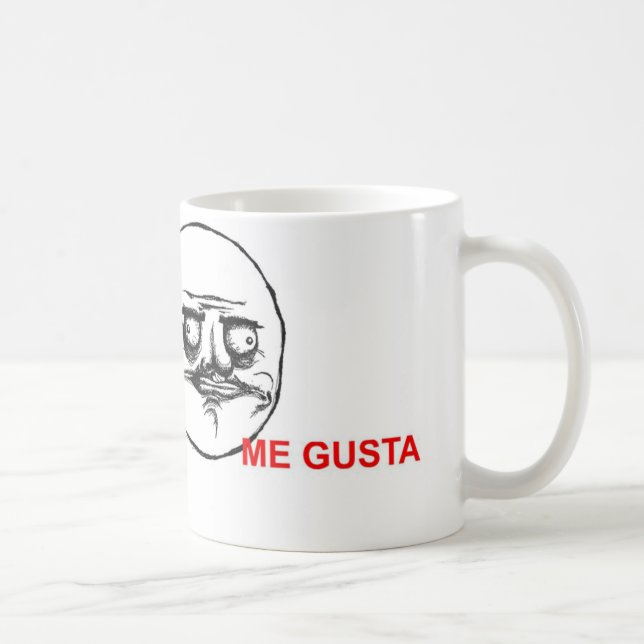 me gusta coffee mug (Right)