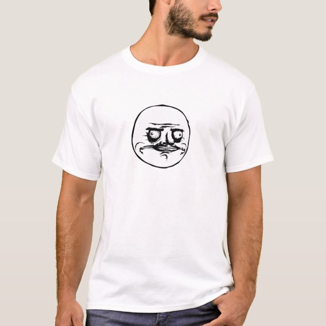 Me Gusta Face Meme T-Shirt (Front)