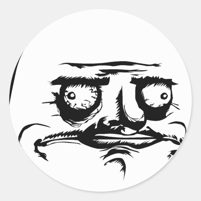 Me Gusta MEME Classic Round Sticker (Front)