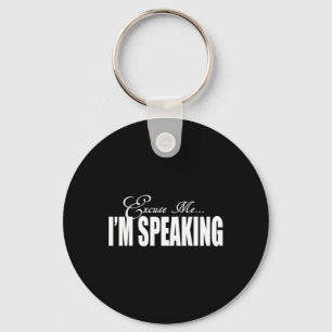 Me... I'm Speaking Harris Pence Debate Key Ring