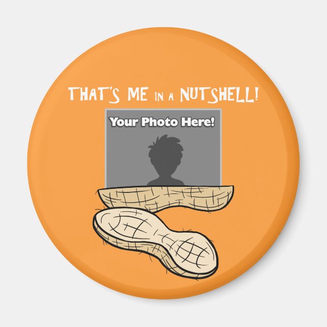 "Me in a Nutshell" Magnet (Front)