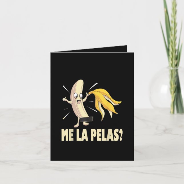 Me La Pelas Holiday Card (Front)
