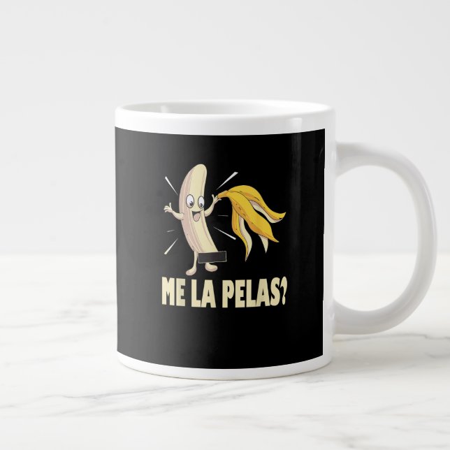 Me La Pelas Large Coffee Mug (Right)