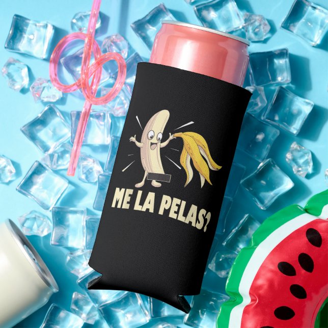 Me La Pelas Seltzer Can Cooler (In Situ Summer)