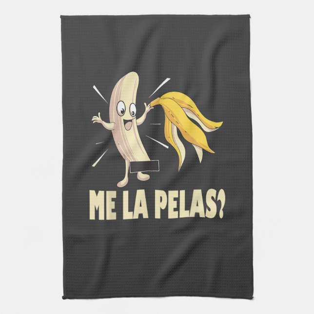 Me La Pelas Tea Towel (Vertical)