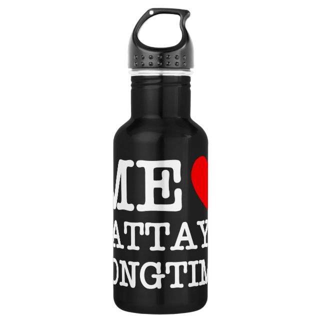 ME LOVE PATTAYA LONGTIME 532 ML WATER BOTTLE (Front)