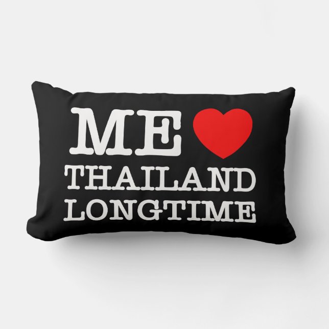 ME LOVE THAILAND LONGTIME LUMBAR CUSHION (Front)