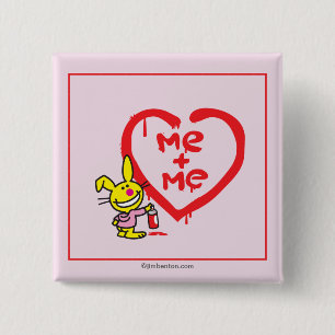 Me + Me 15 Cm Square Badge