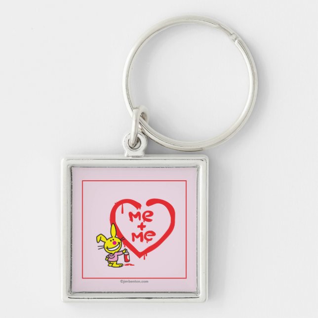 Me + Me Key Ring (Front)